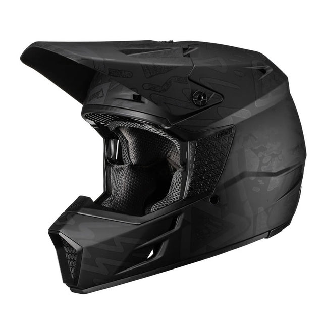 Motocrosshelm GPX 3.5 V19.3 Tribe schwarz