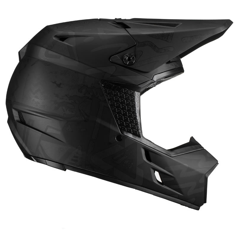 Motocrosshelm GPX 3.5 V19.3 Tribe schwarz