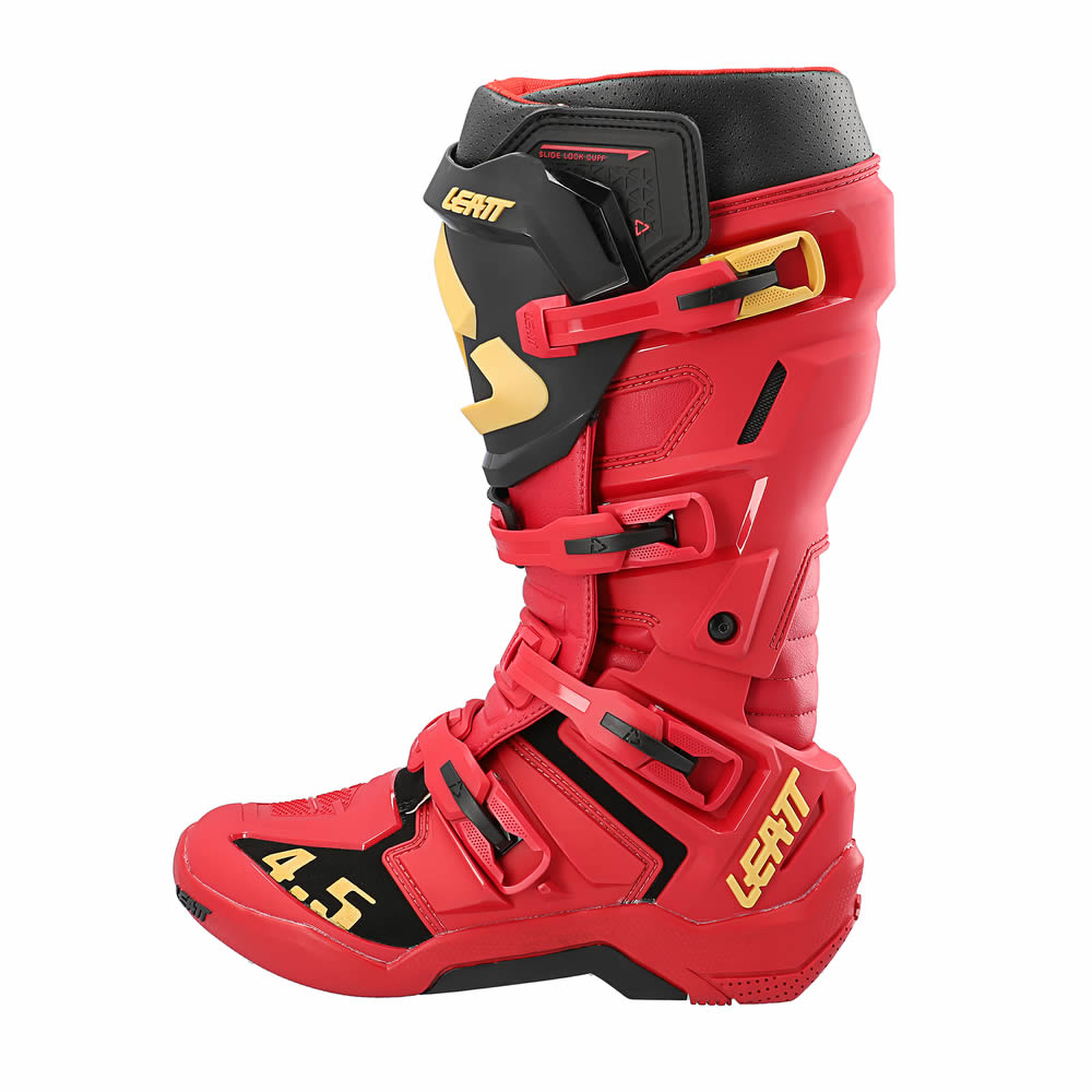 Stiefel 4.5 - rot-schwarz