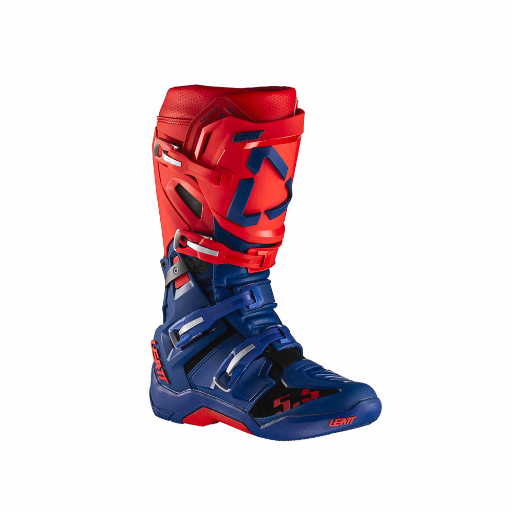 Stiefel GPX 5.5 FlexLock - blau-rot
