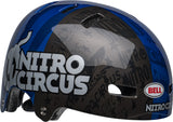 LOCAL Fahrradhelm - gloss navy/sliver nitro