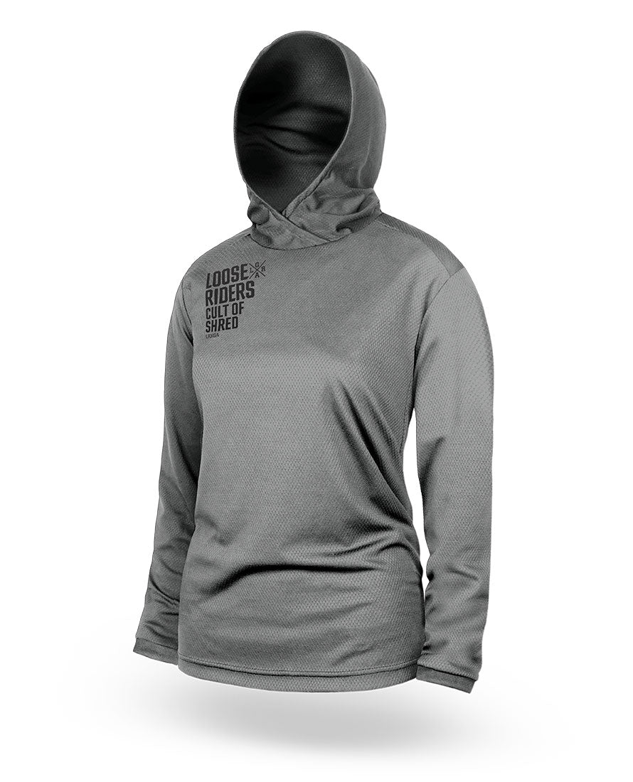 Womens Hooded Jersey - Grau