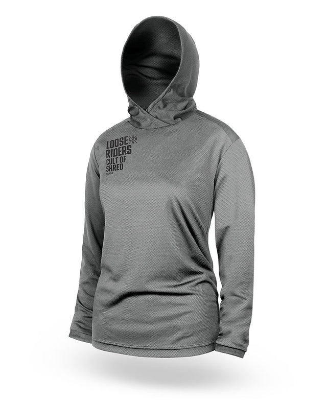 Womens Hooded Jersey - Grau
