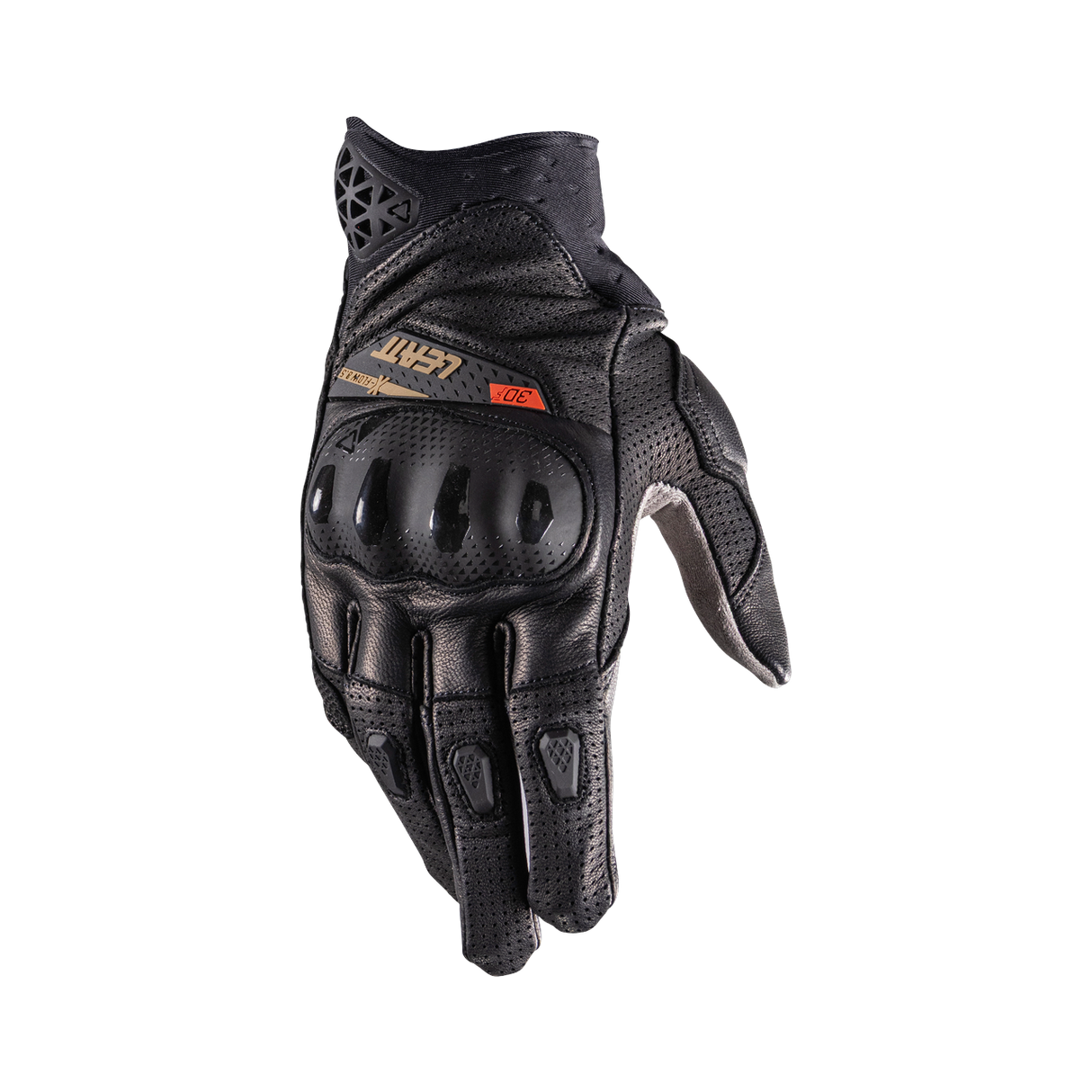 Glove ADV X-Flow 8.5 Short - Stealth Black/Grey