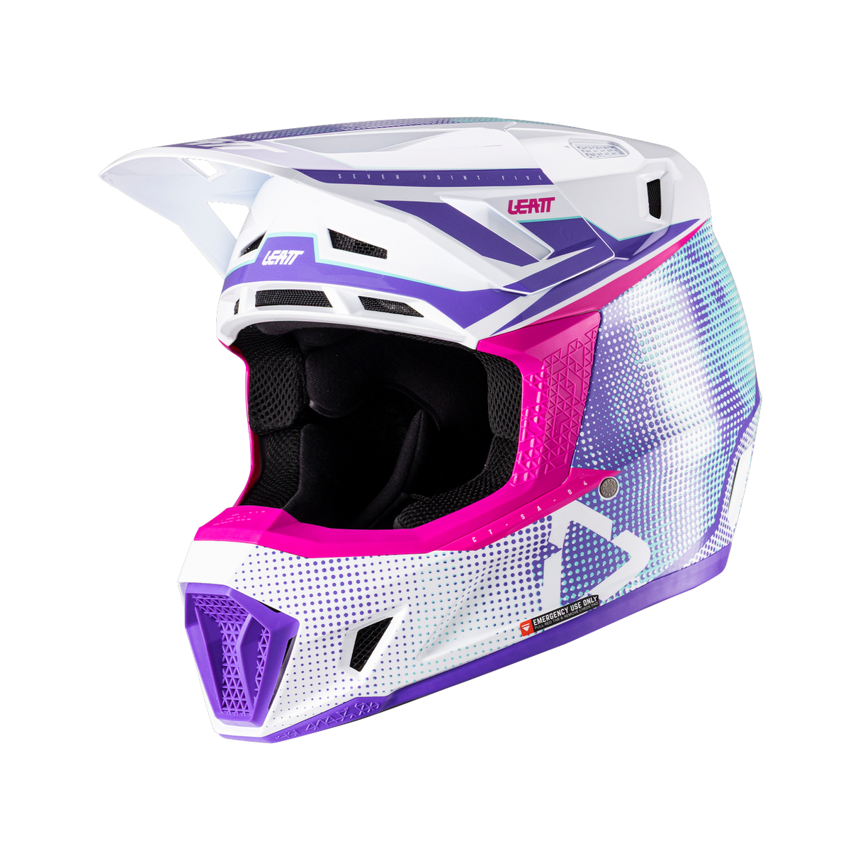 Helmet Kit Moto 7.5 - Purple