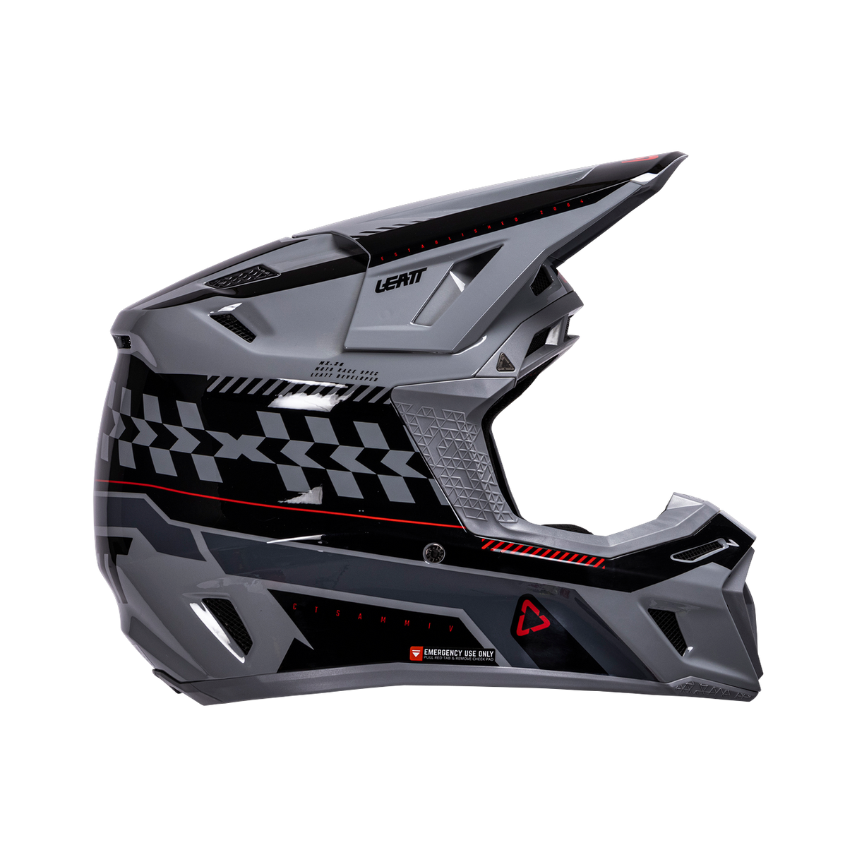 Helmet Kit Moto 8.5 - Grey