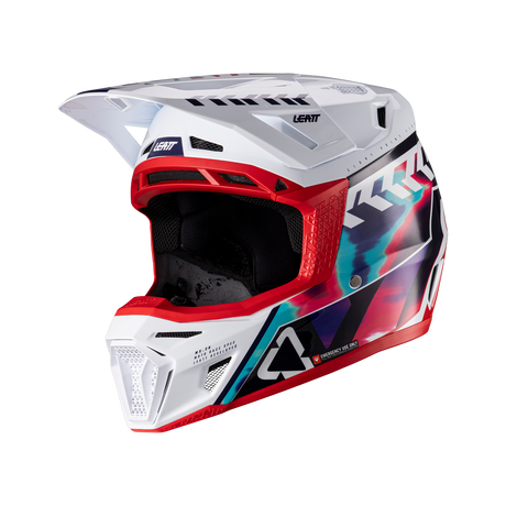 Helmet Kit Moto 8.5 - Royal Bue Blue/Red