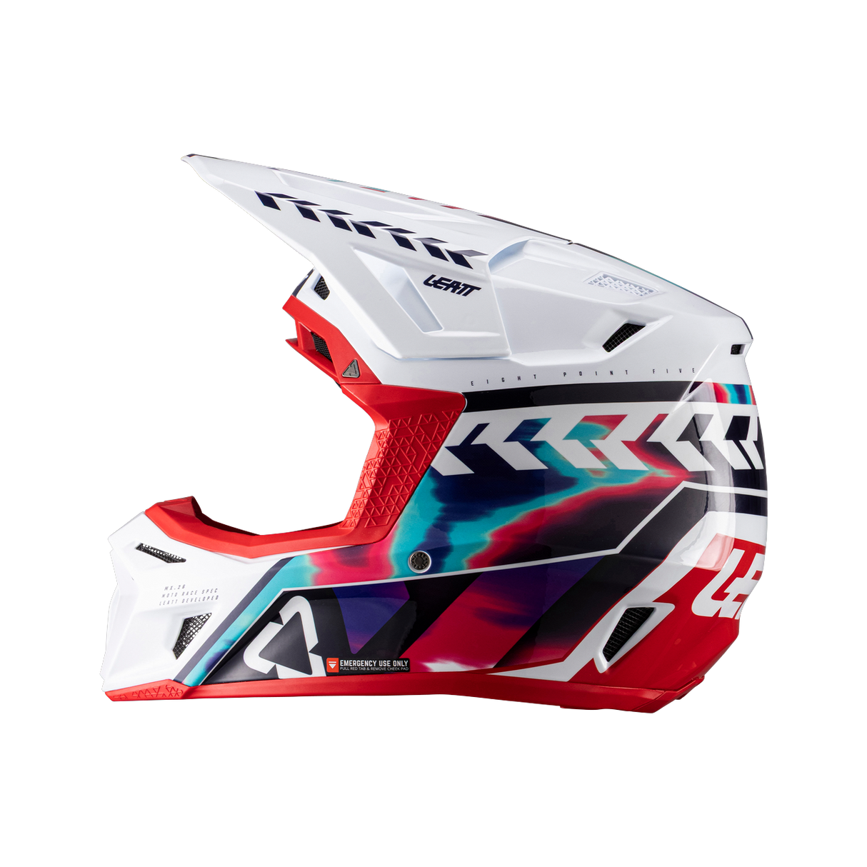 Helmet Kit Moto 8.5 - Royal Bue Blue/Red