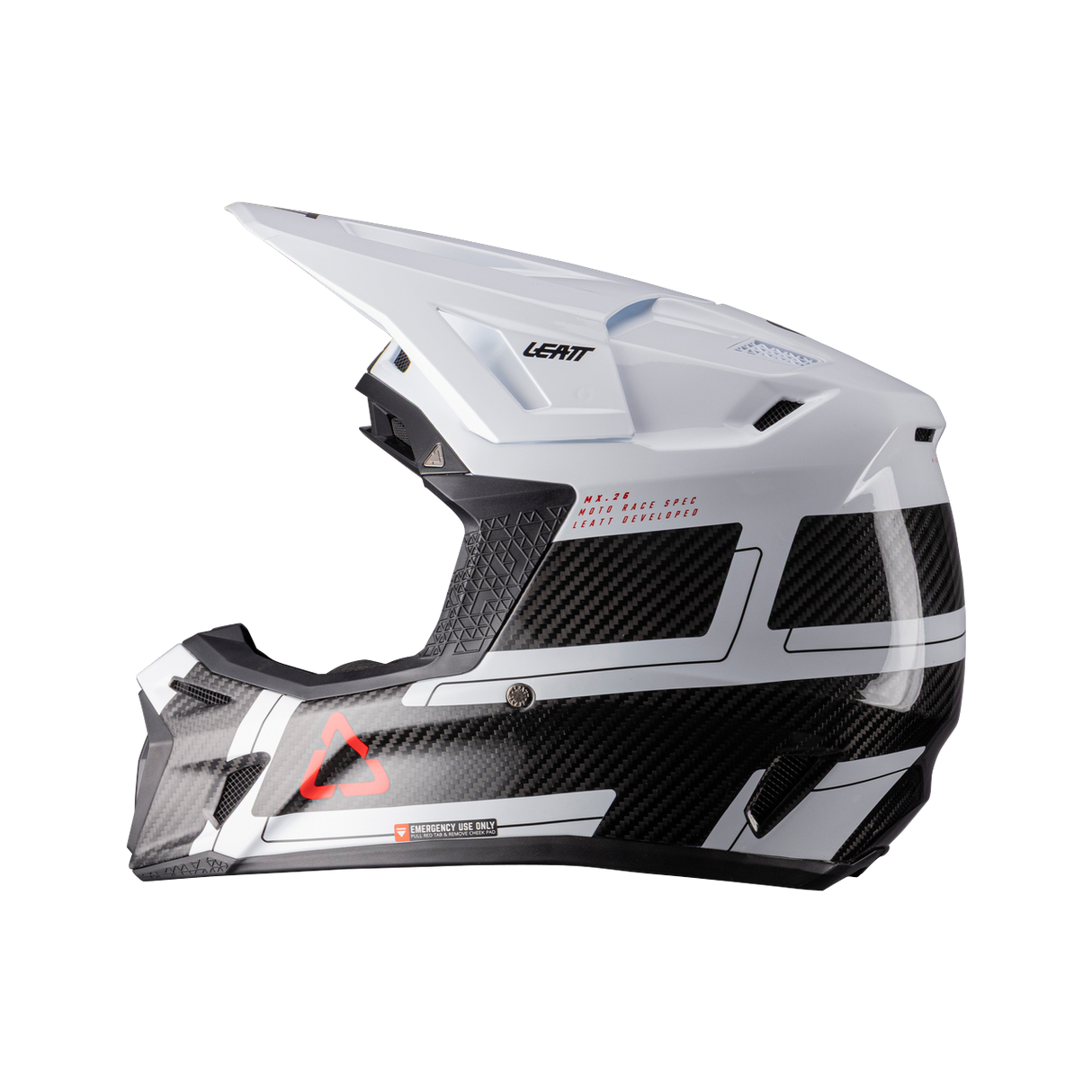 Helmet Kit Moto 9.5 - Carbon/White