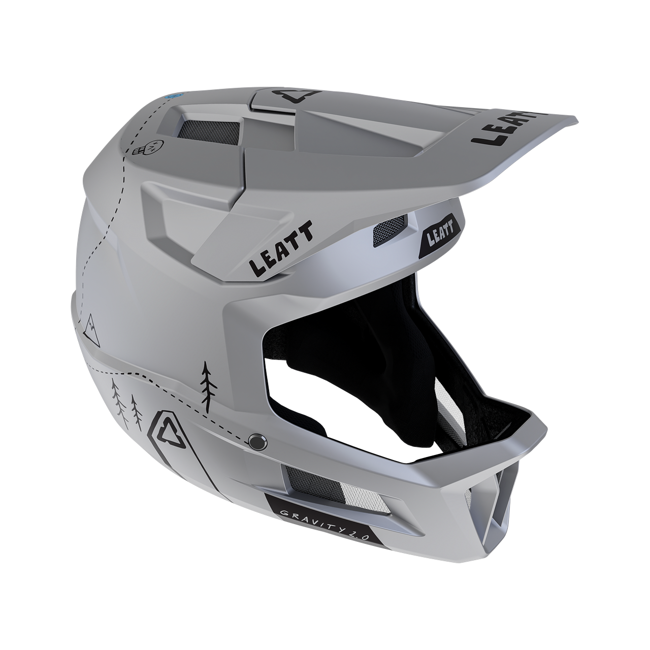 helm leatt mtb bicycle helmet Helmet Gravity 2.0 Winora SINUS FS ENV Category:Fahrradcomputer/Tacho_Sigma Rahmengröße:42cm packed helmet designed for
