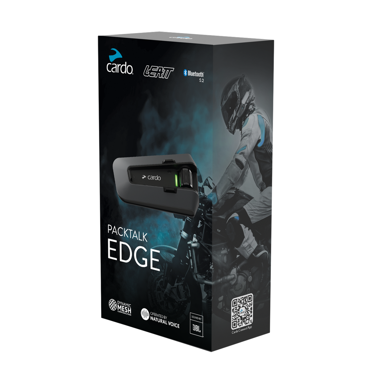 Intercom Packtalk Edge Leatt by Cardo kit Duo