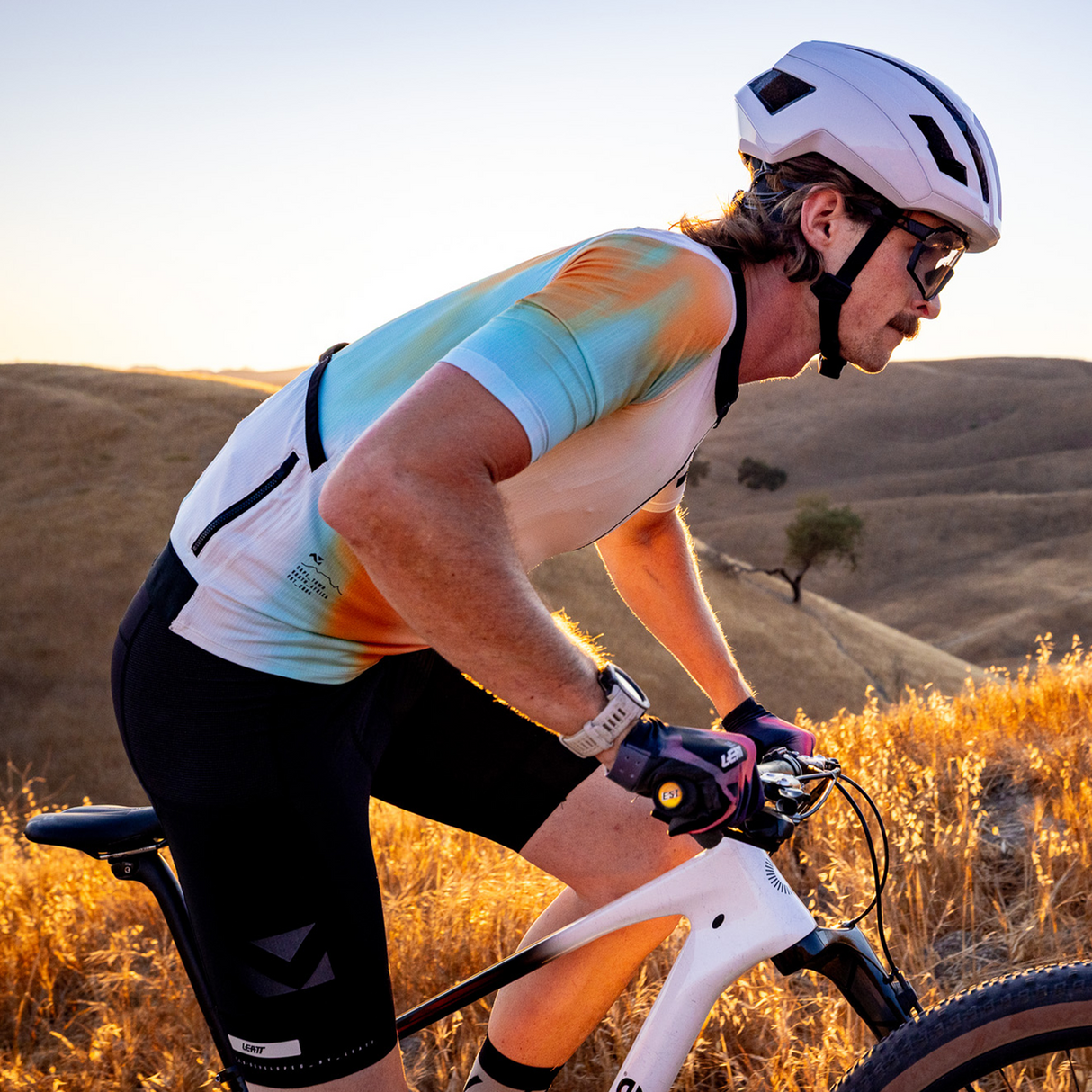 Jersey MTB Endurance 3.0 - Heatmap White