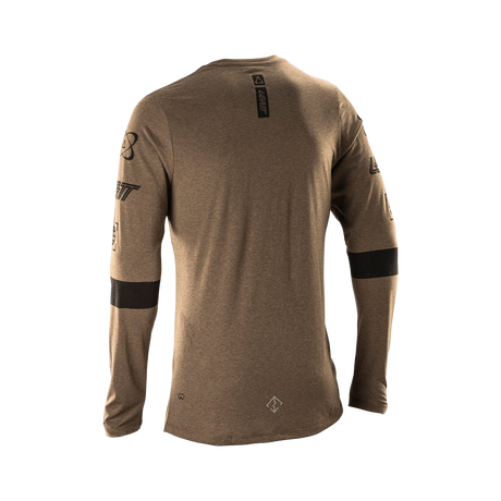Jersey MTB Gravity 3.0 Long Sleeve - Loam Brown
