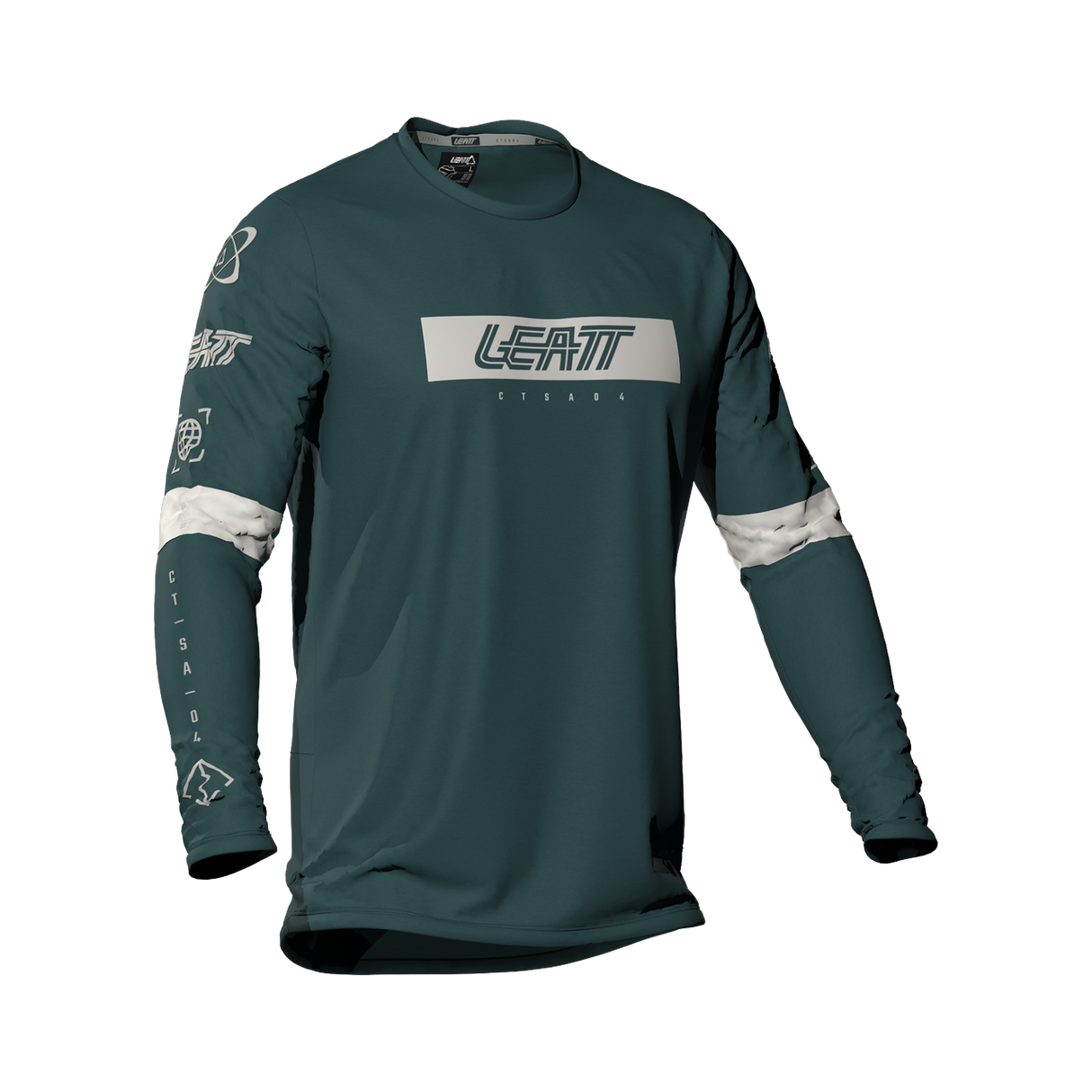 Jersey MTB Gravity 3.0 Long Sleeve Jr - Spruce Green