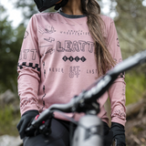 Jersey MTB Gravity 3.0 Long Sleeve Women - Dusty Pink