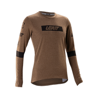 Jersey MTB Gravity 3.0 Long Sleeve Women - Loam Brown