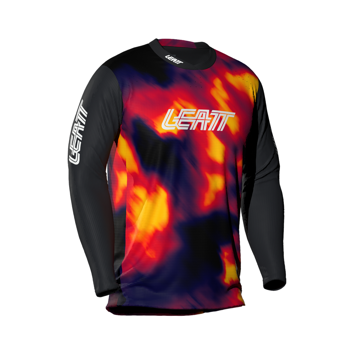 Jersey MTB Gravity 4.0 Long Sleeve Jr - Heatmap Red