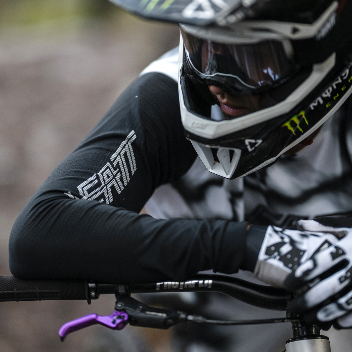 Jersey MTB Gravity 8.0 - Heatmap White