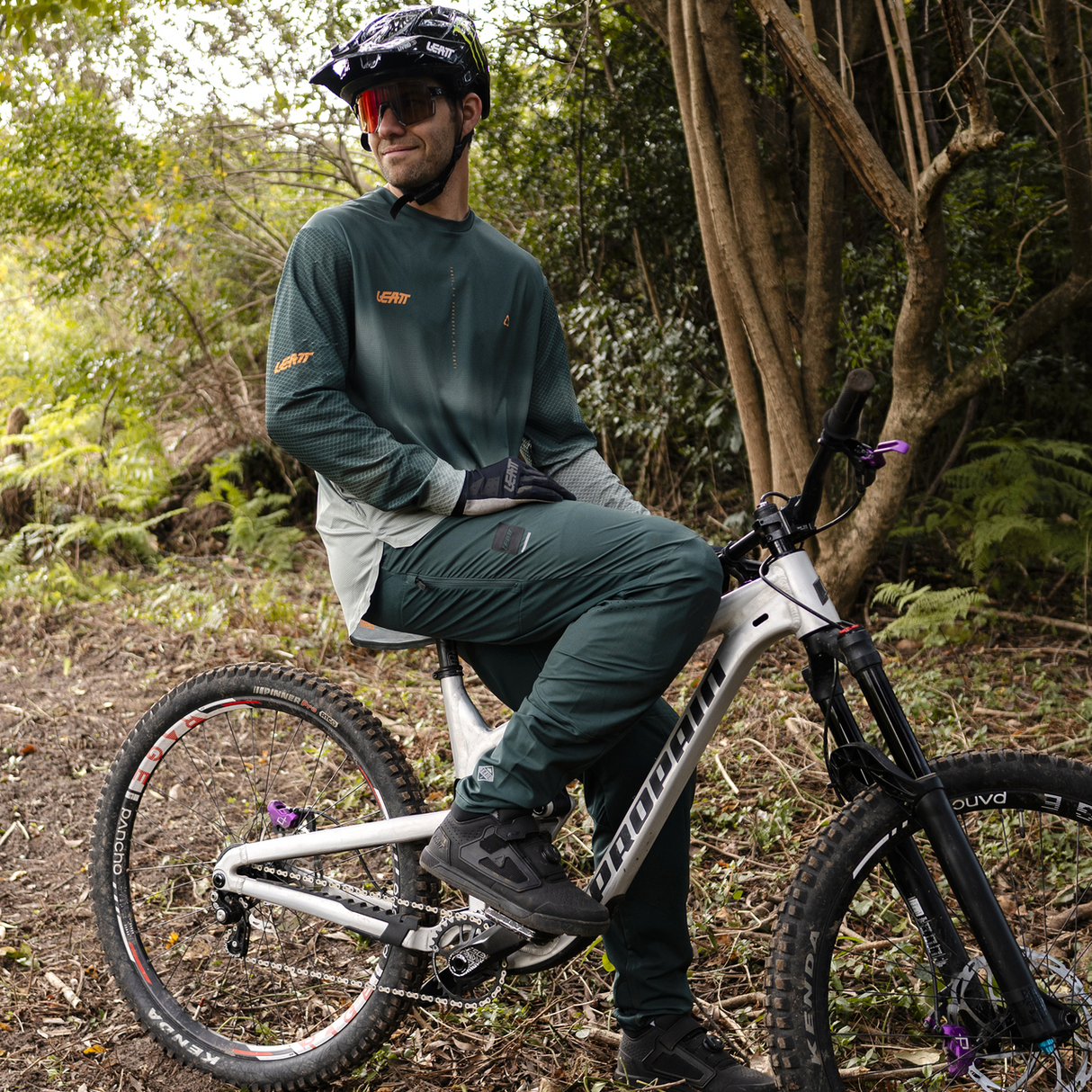 Jersey MTB Trail 3.0 Long Sleeve - Spruce Green