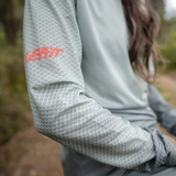 Jersey MTB Trail 3.0 Long Sleeve Women - Mist Green
