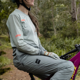 Jersey MTB Trail 3.0 Long Sleeve Women - Mist Green