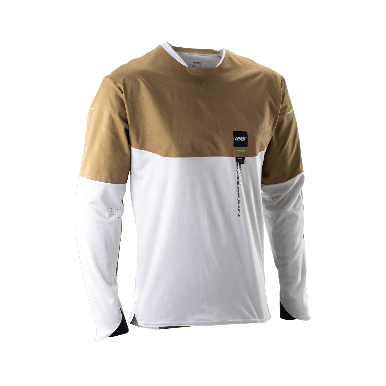 fahrradtrikot mountainbike Leatt Jersey MTB Trail 6.0 Cargo Long Sleeve B17 CD-Ständer Aluminium Silber eloxiert Size:Chromapop Sun Platinum Mirror