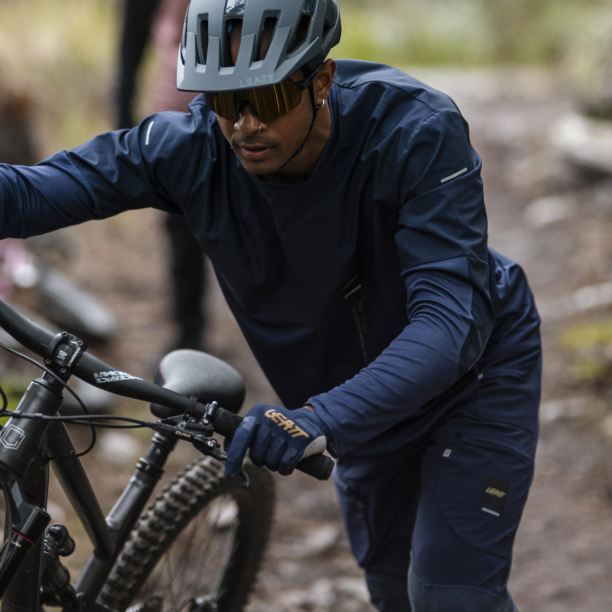 Jersey MTB Trail 6.0 Cargo Long Sleeve - Galaxy Blue
