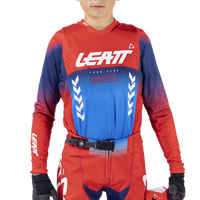 Jersey Moto 4.5 Jr - Royal Blue/Red