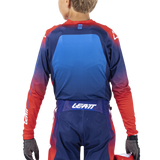 Jersey Moto 4.5 Jr - Royal Blue/Red