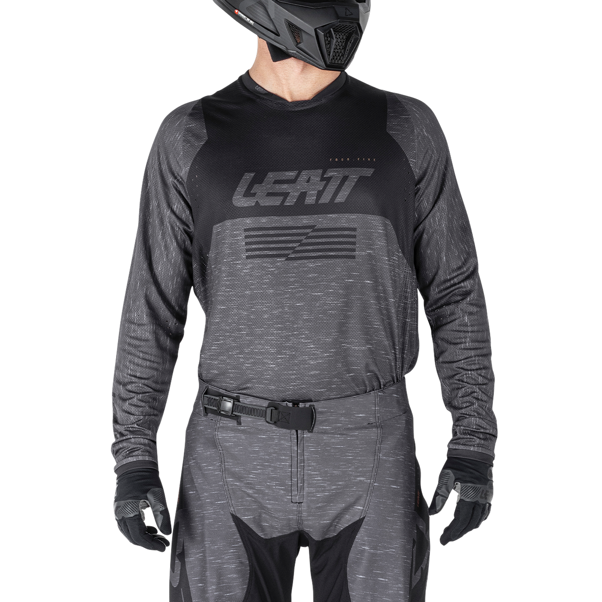 Jersey Moto 4.5 Lite - Stealth Black/Grey