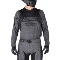 Jersey Moto 4.5 Lite - Stealth Black/Grey