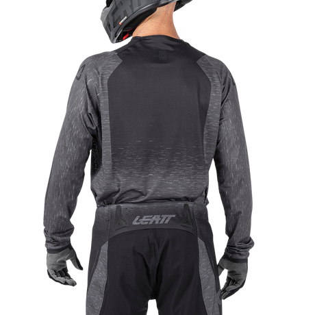 Jersey Moto 4.5 Lite - Stealth Black/Grey