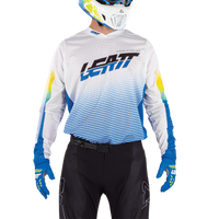 Jersey Moto 4.5 X-Flow - Pixel Blue
