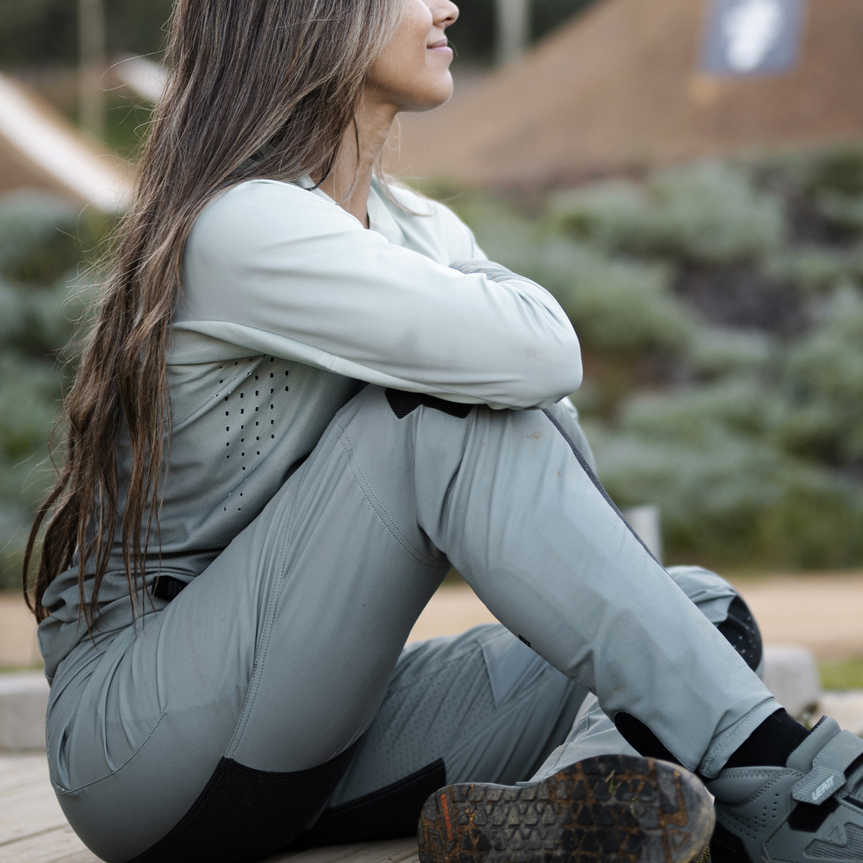 Pant MTB Gravity 3.0 Women - Mist Green