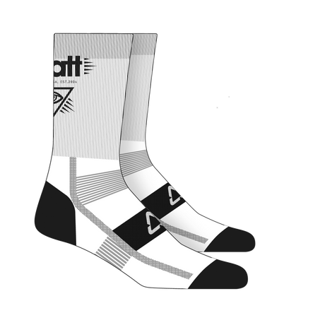 Socken MTB - White