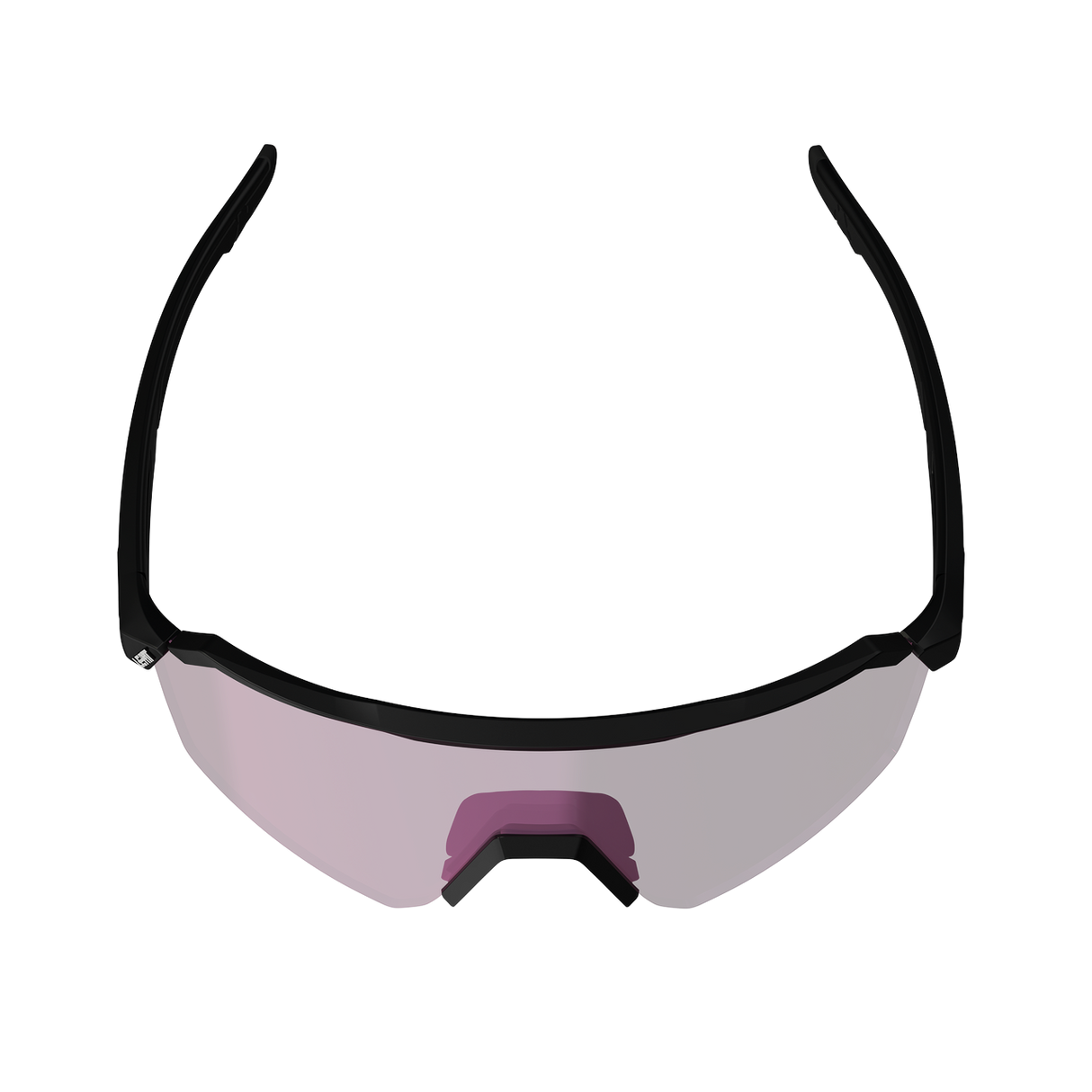 Sunglasses RideViz Lite - Satin Black Iriz Cryztal Purple 30 VLT