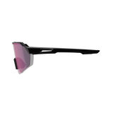 Sunglasses RideViz Lite - Satin Black Iriz Cryztal Purple 30 VLT