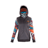 Zip-Hoodie Premium Women - Stripes