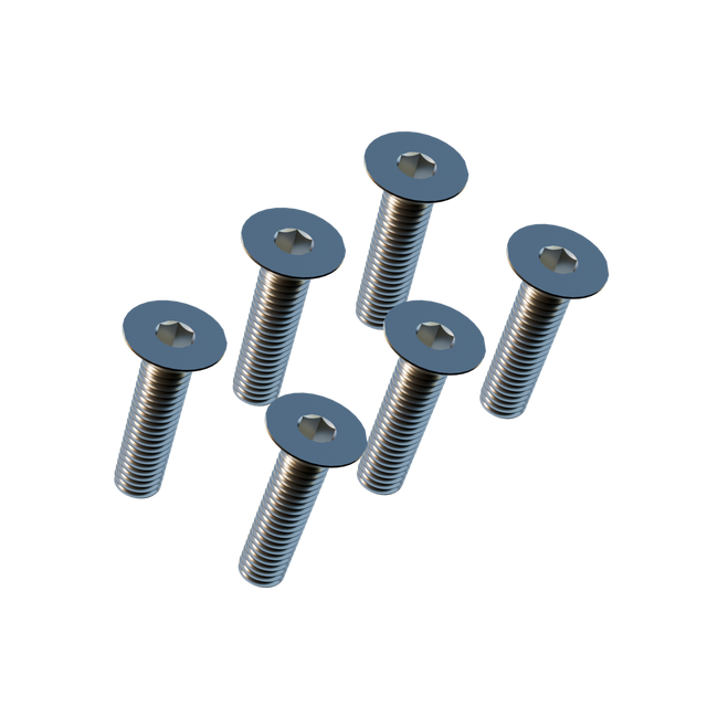 Leatt Bolt Kit Titanium Gravity Stems - 6pcs Titanium 1