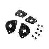 Leatt Visor Anchor Kit 8.5/9.5 x Screws Black 1