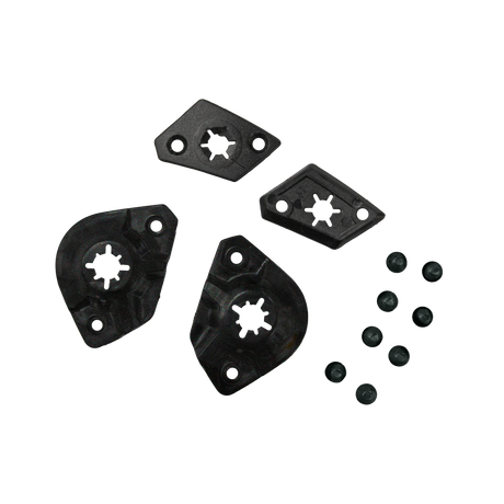 Leatt Visor Anchor Kit 8.5/9.5 x Screws Black 1