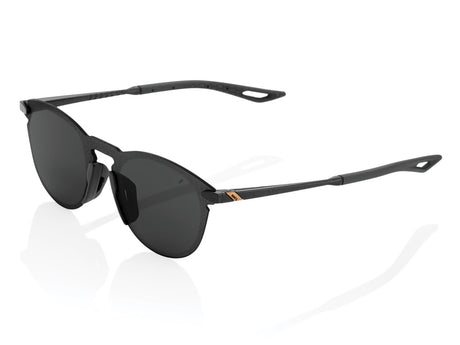 Legere Round - Smoke Lens - Polished Black