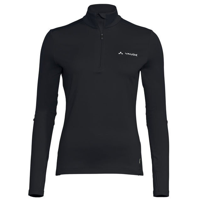 Livigno Damen Halfzip II - Schwarz