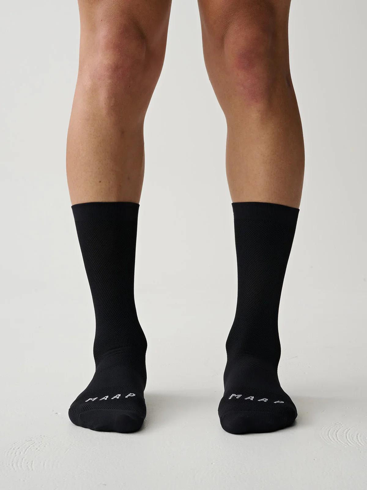 Long Division Mono Sock - black