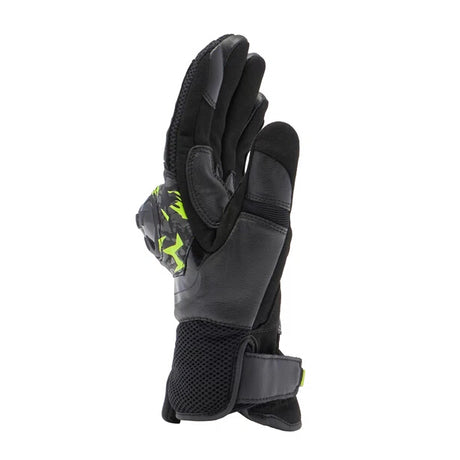 MIG 3 Unisex Lederhandschuhe - Black/Anthracite/Yellow-Fluo