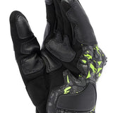 MIG 3 Unisex Lederhandschuhe - Black/Anthracite/Yellow-Fluo