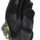 MIG 3 Unisex Lederhandschuhe - Black/Anthracite/Yellow-Fluo