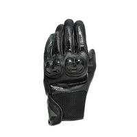 Guanti in pelle unisex MIG 3 - Nero/Nero
