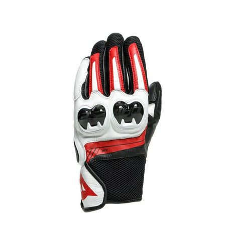MIG 3 Unisex Lederhandschuhe - Black/White/Lava-Red