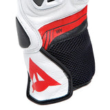 MIG 3 Unisex Lederhandschuhe - Black/White/Lava-Red